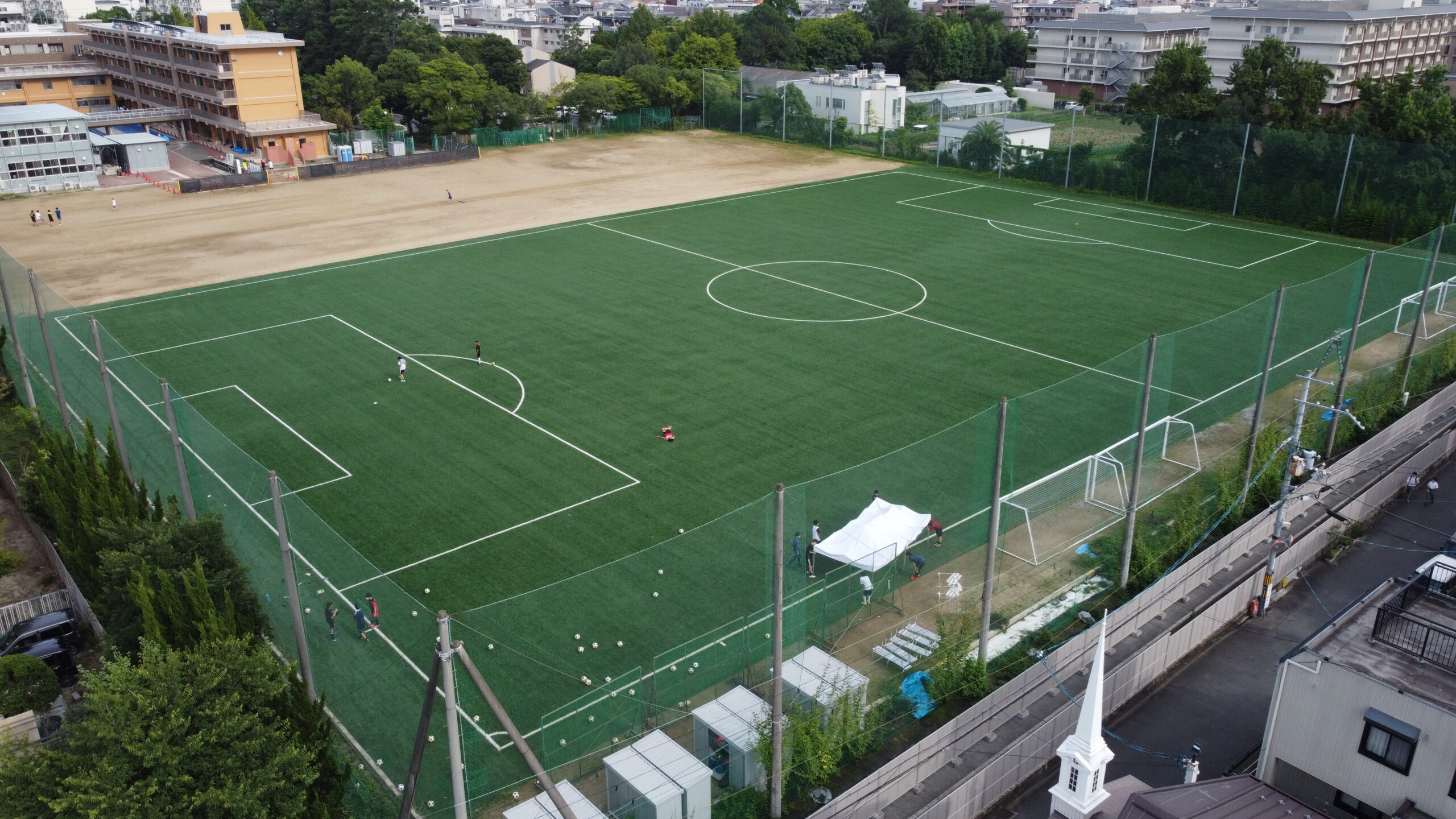 京都教育大学附属高等学校サッカー場